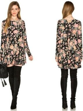 Show Me Your MuMu- Tyler Long Sleeve Swing Dress/tunic